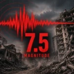 Venezuela’da çifte deprem felaketi konulu temsili editoryal görsel