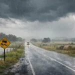 Victoria, NSW ve Queensland için kuvvetli yağış uyarısı konulu temsili editoryal görsel