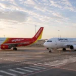 VietJet, Qantas-Virgin dengesini zorlayabilir konulu temsili editoryal görsel