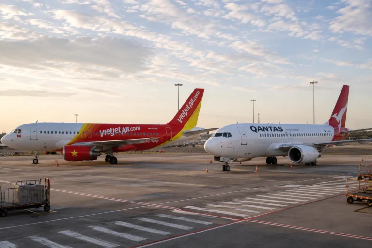 VietJet, Qantas-Virgin dengesini zorlayabilir konulu temsili editoryal görsel