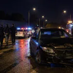 Polis kovalamacasında sürücüye suçlama konulu temsili editoryal görsel