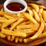 Patates kızartmasında çıtırlık için nişasta önerisi konulu temsili editoryal görsel