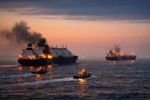 Hürmüz’de tanker krizi büyüyor konulu temsili editoryal görsel