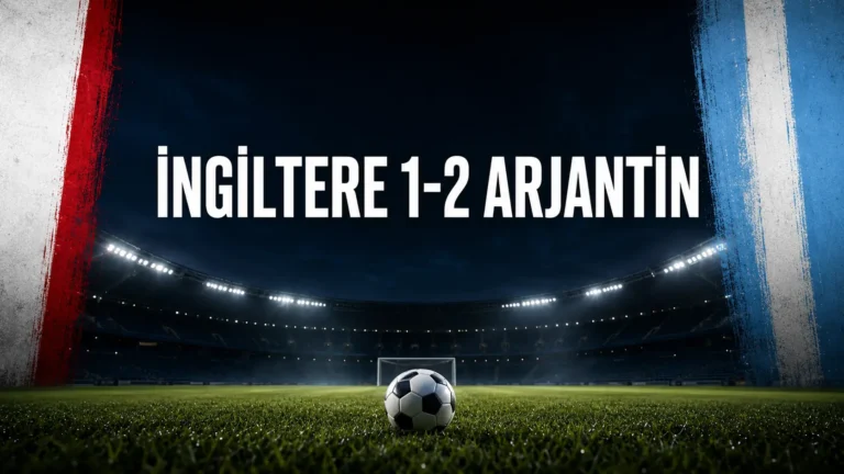 Arjantin, İngiltere’yi geçerek finale çıktı konulu temsili editoryal görsel