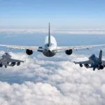 Kaçırılma sinyali veren uçağa Türk F-16’ları eşlik etti konulu temsili editoryal görsel