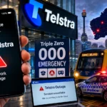 Telstra kesintisindeki ölüm iddiası soruşturuluyor konulu temsili editoryal görsel