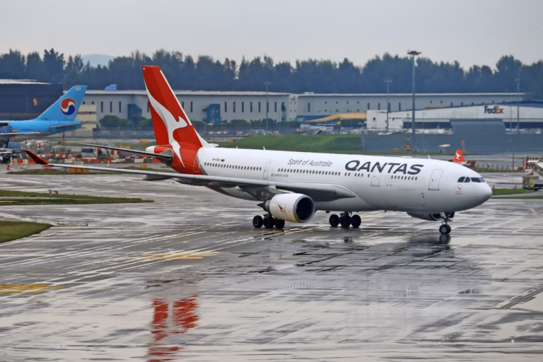 Sydney Havalimanı’nda uçuşlara rüzgâr engeli.
